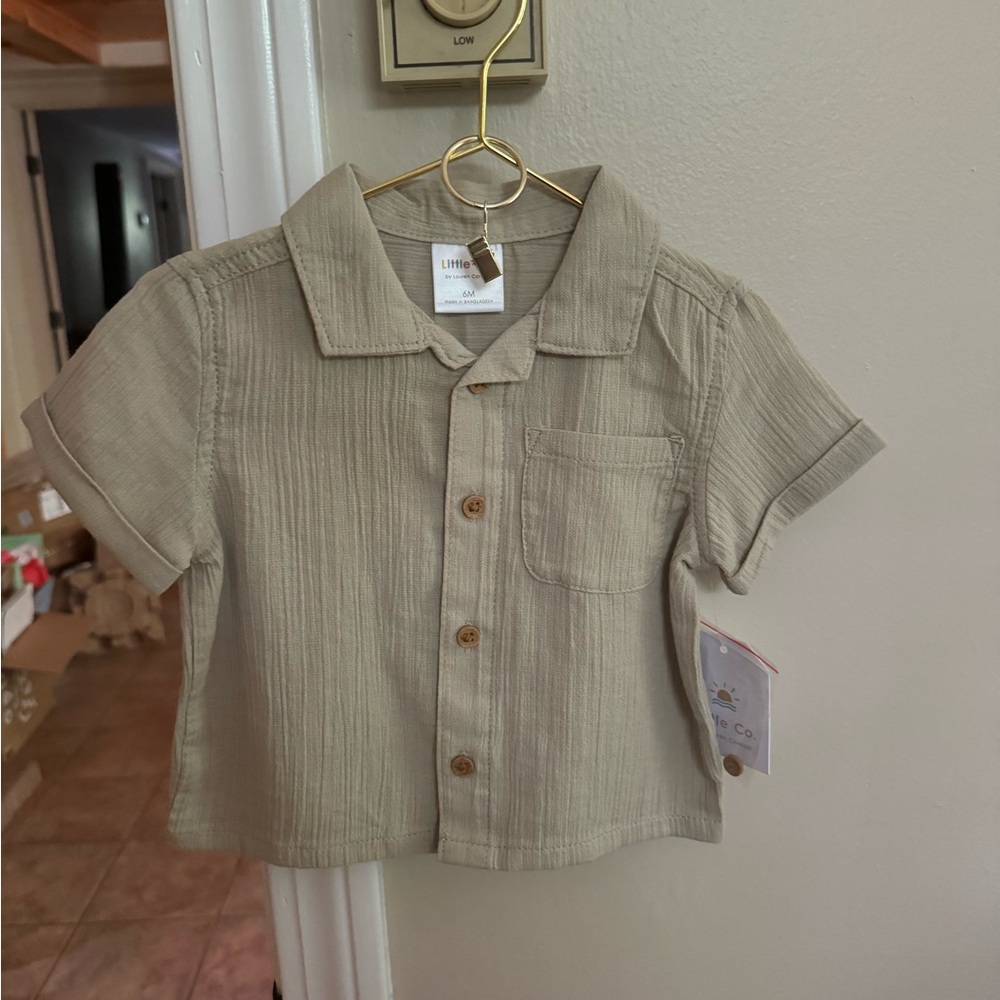 Kids Button-Up Shirt